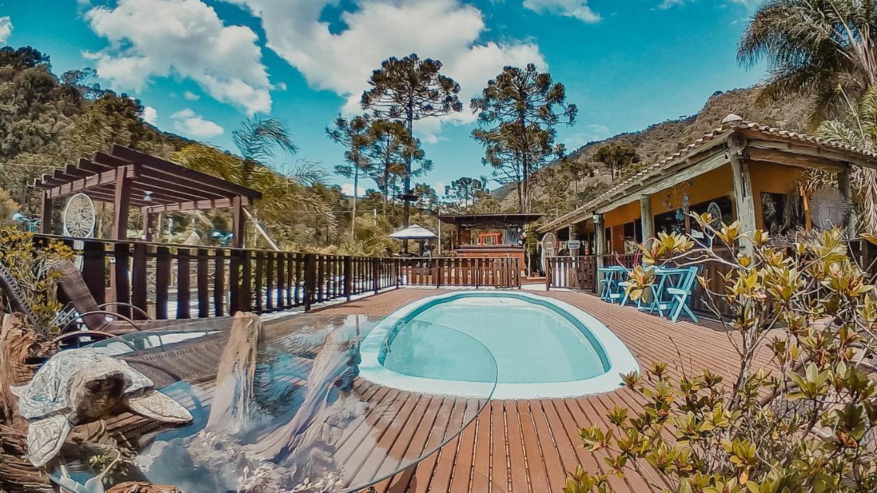 Pousada Jardim Do Buda Piscina E Hidro Urubici Bagian luar foto